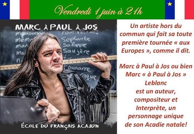 Concert Marc à Paul à Jos du 1er juin 2018