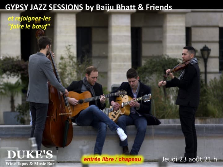 23.08 Gypsy Jazz Session By Baiju Bhatt & Friends